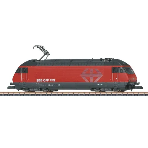 Märklin 88468 Z E-Lok Re 460 der SBB - Modelleisenbahn, detailgetreue Nachbildung mit Glockenankermotor und wartungsfreier LED-Beleuchtung