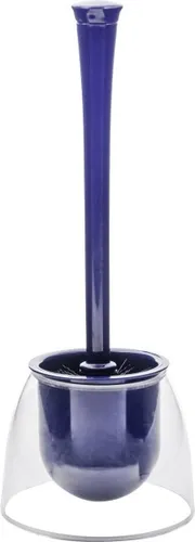 Wenko WC-Garnitur Fiesta blau  WC-Bürstenhalter