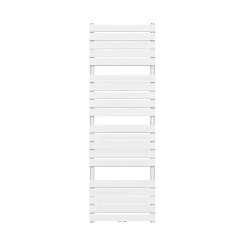 Badheizkörper/Handtuchheizkörper Paneel Mittelanschluss 1800x600 - Effizienter Badheizkörper mit 1081 Watt, ideal für warme Handtücher und ein angenehmes Raumklima, inklusive Halterungen für einfache Montage.