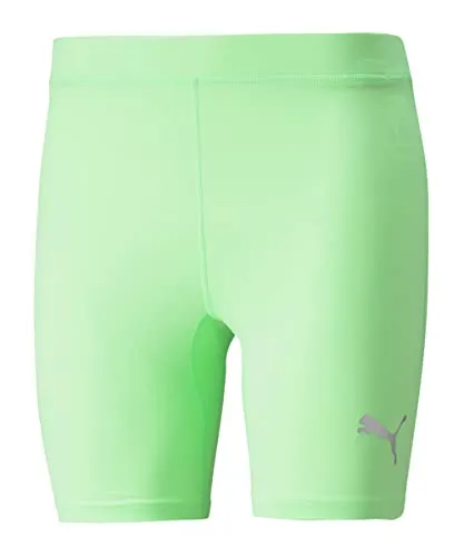 Puma LIGA Baselayer Short Tight - grün - Funktionsbekleidung mit Kompressionsmaterial für optimale Leistung. Slim Fit und dryCELL-Technologie sorgen für Bewegungsfreiheit und trockenen Komfort beim Sport.