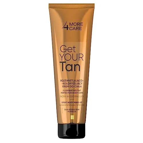 More4Care Get Your Tan! Aufhellende Körperfarbe Creme Make-up 100ml