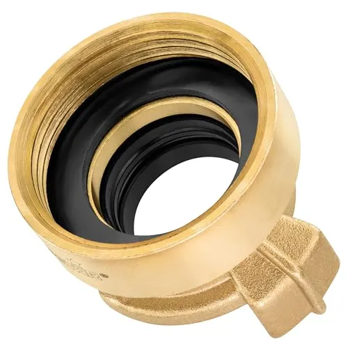 Poppstar Messing Schnellkupplung 1 1/4 Zoll Innengewinde (Kupplung 1 1/4 Zoll Gewinde)