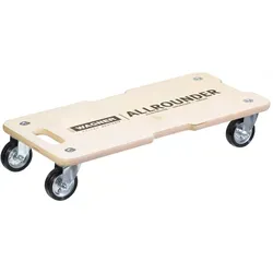 Wagner Transporthilfe 1327 - Tragkraft 300 kg - Transporthilfe für schwere Lasten, ideal für Büro, Werkstatt und Umzug. Hochbelastbare Multiplex-Platte und leichtlaufende Rollen sorgen für einfache Mobilität.