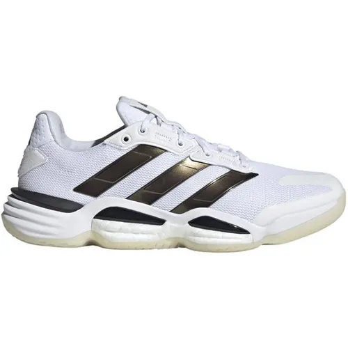adidas Performance STABIL 16 INDOOR Handball-Schuh - Der adidas STABIL 16 INDOOR bietet optimalen Halt und Komfort für Hallensportarten. Mit BOOST-Technologie für Energierückgabe und atmungsaktivem Obermaterial für ein angenehmes Tragegefühl.