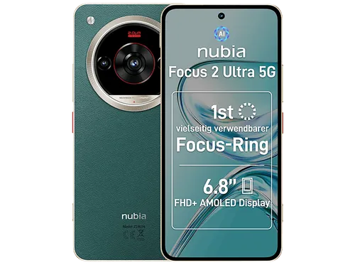 ZTE P720F12-GRE Smartphone - Octa Core mit 8 GB RAM und 512 GB Speicher - Handy ohne Vertrag mit kraftvollem Octa Core Prozessor, 8 GB RAM und 512 GB Speicher für grenzenlosen Spaß und Leistung, in trendigem Grün.