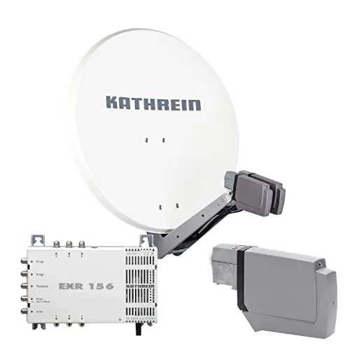 Kathrein CAS 90 ws Sat-Antenne multifeedfähig Weiss von hm-sat