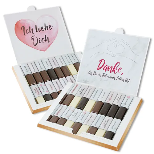 Aufkleber-Set passend für Merci Schokolade - Liebe I ohne Schokolade I dv_980