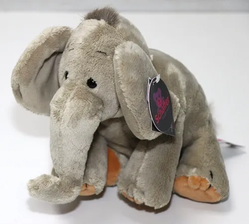 Schaffer 4232 Elefant Sugar, 19 cm, Plüschtier grau, Kuschelelefant