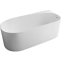 Eckbadewanne ONDA CORNER R 170cm - Moderne freistehende Acryl Badewanne, ideal für Ecken, mit 220 Liter Kapazität und 5 Jahren Herstellergarantie - für entspannende Badeerlebnisse in Ihrem Badezimmer.