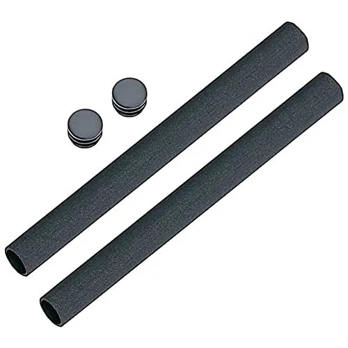 Point 9015000 Unisex Bar End Ãœberzug - 300 Mm mit Stopfen Schaumstoff High Density Lenker berzug, schwarz, 22 x 5 2 cm EU