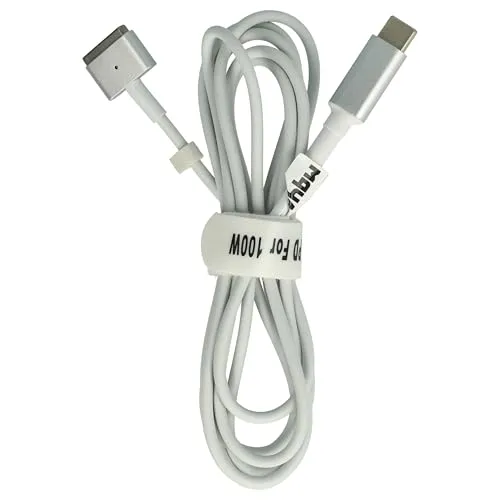 vhbw Adapterkabel USB Typ C auf MagSafe 2 kompatibel mit Apple MacBook Pro 15