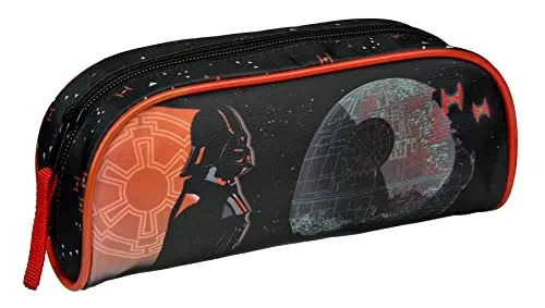 Undercover Star Wars Schlamperetui - Federmäppchen für die Schule - Stylisches Etui mit Darth Vader Motiv - Schlampermäppchen für Teenager - ideal für den Schulanfang - Star Wars Fanartikel