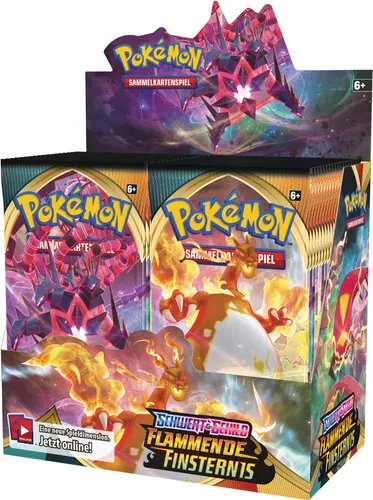 Pokémon Schwert & Schild: Flammende Finsternis Display (DE)
