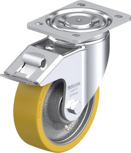 Blickle 481333 LH-GTH 160K-FI Lenkrolle mit Feststeller Rad-Durchmesser: 160mm Tragfähigkeit (max.): 800kg 1St.