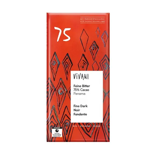 Feine Bitter - 75% Cacao 80g | VIVANI