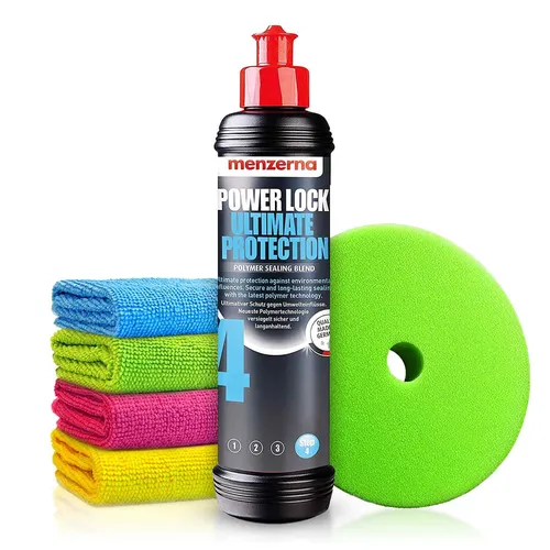 Menzerna Politur Set 4 Power Lock Ultimate Protection Versiegelungsset 250ml