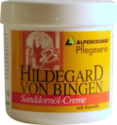 MN Cosmetic GmbH AC H.v.Bingen Sanddornöl Creme 250 ml - Arzneimittel für optimale Hautpflege, schützt vor Kälte und trockener Luft mit der Kraft von Sanddornöl und Kamille.