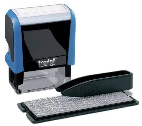 trodat Textstempelautomat Typo Printy Set 4911 3 Zeilen