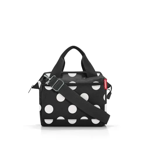 reisenthel allrounder cross dots white – Stylische Crossbody Bag mit verstellbarem Schultergurt - Umhängetasche aus wasserabweisendem Material, ideal für den Alltag. Mit abnehmbarem Schultergurt, mehreren Fächern und leicht gepolstertem Boden für optimalen Komfort.