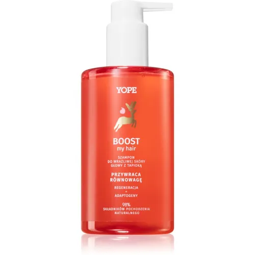 Yope BOOST my hair Shampoo für empfindliche und gereizte Kopfhaut 300 ml