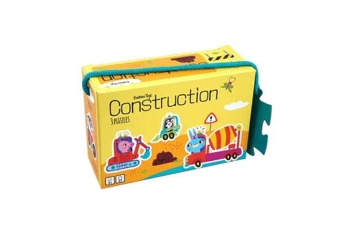 Barbo Toys Puzzle Barbo Toys Little Bright Ones Puzzle-Set 3-in-1, 27 Puzzleteile, erstes Puzzlespiel