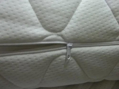 Matratzenbezug 120 x 200 cm. Matratzenschoner versteppt mit Reißverschluss Verschiedene Höhen (120 x 200 x 10 cm.)