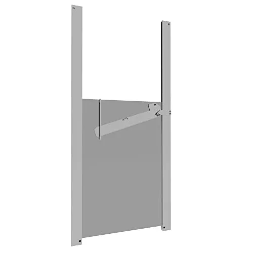 JOSTechnik Klappe Schieber für automatische Hühnerklappe (mit Selbstverriegelung, 230 x 340 mm)