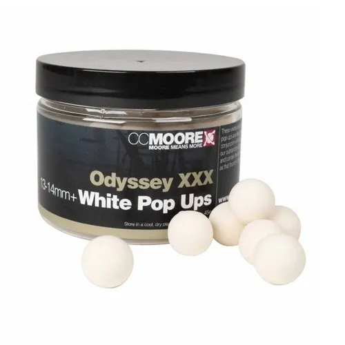 CCMoore White Pop Ups Odyssey XXX - 13/14 mm - 35St.