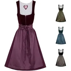 Spieth & Wensky Dirndl Dasing in lila von Spieth & Wensky