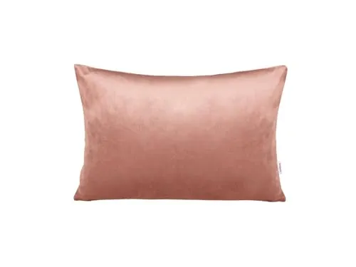 beties - Samt&Sonders-Serie - Kissenhülle ca. 25x35 cm; aus deutschem Unternehmen in hochwertiger Qualität, Farbe: Altrosa