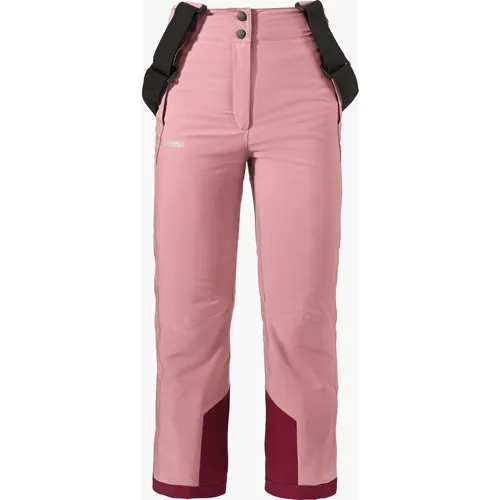 Schöffel Kinder Joran Ski Hose (Größe 152, rosa) - Thermohosen für Kinder, wind- und wasserdicht mit Vier-Wege-Stretch für maximalen Komfort und Bewegungsfreiheit beim Skifahren.
