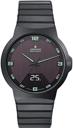 JUNGHANS Funk-Solar Herrenuhr Force Keramik 18/1436.44 von Junghans