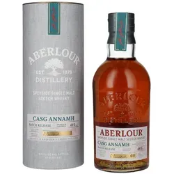 Aberlour Casg Annamh - Sherry Oak Cask Single Malt Whisky - Exklusiver Single Malt Whisky aus der Aberlour Distillery, gereift in Oloroso Sherry Fässern mit intensiven Aromen von Blutornagen und Zimt, perfekt für Whisky-Liebhaber.