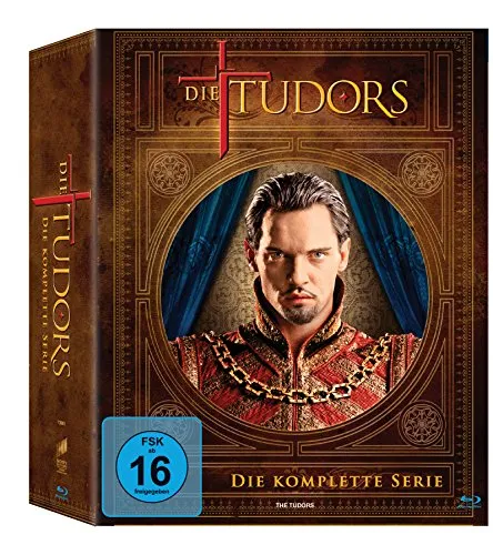 The Tudors - Die komplette Serie (11 Blu-rays) - Filme: Erleben Sie die fesselnde Geschichte der Tudors in voller Länge auf 11 Blu-rays, perfekt für Serienliebhaber und Geschichtsinteressierte.