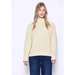 Street One Studio Damen Turtleneck Pullover - Pullover für Damen mit angenehm weichem Turtleneck und Rolldetails, perfekt für stylische Layering-Looks und hohen Tragekomfort.