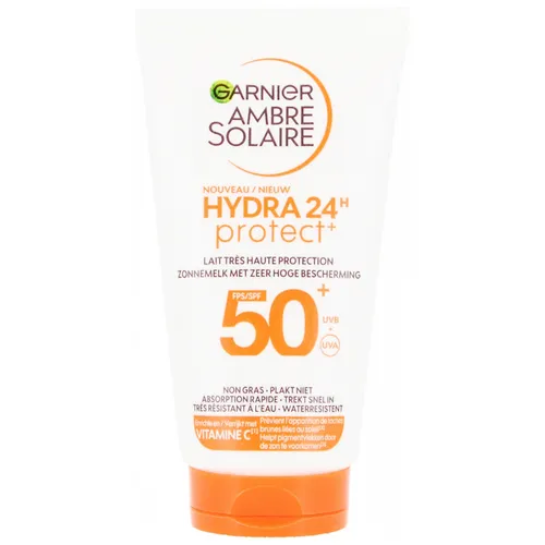Garnier Ambre Solaire Hydra 24H Protect Lait SPF50+ 50 ml bietet einen sehr hohe