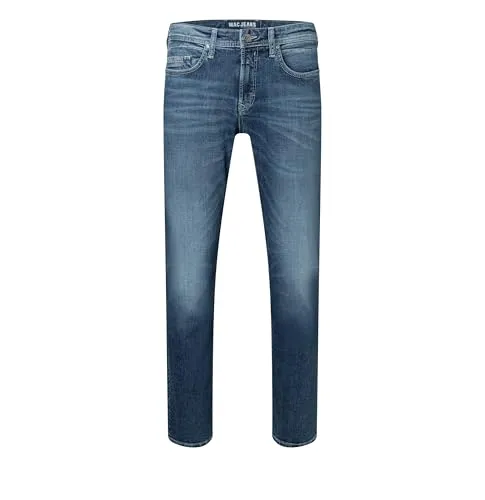MAC Ben Vintage Wash Jeans W36 L34 - Robuste Jeans aus 11,8oz Denim, ideal für Langlebigkeit und perfekte Passform dank Größen in Inch.