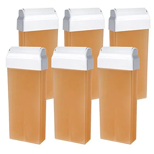 Holiday depilatori Zuckerpaste fr die Enthaarung mit Vliesstreifen 100 ml 6 Stck NATRLICH wasserlslich fr Mnner und Frauen