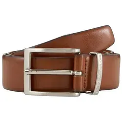 TOM TAILOR Ledergürtel für Männer - Eleganter Ledergürtel mit schmaler Schnalle, aus echtem Leder gefertigt und ideal für stilvolle Outfits. Die hochwertige Gürtelschnalle aus Metall sorgt für Langlebigkeit und einen modernen Look.