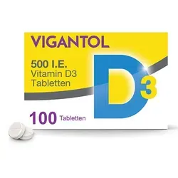 VIGANTOL 500 I.E. Vitamin D3 Tabletten 100 St