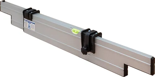 rabo Trockenschüttungslehre verstellbare Abziehlatte 0,77-1,20 m für alle rabo Grundschienen