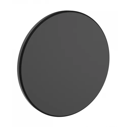 LED Außenleuchte Wandlampe Piatta Schwarz rund Ø18cm 12W CCT warmweiß-kaltweiß