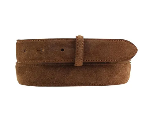 BELTINGER Ledergürtel Wechselgürtel aus Veloursleder ohne Schnalle 3,0 cm - Druckknopf-Gürte (1-St)