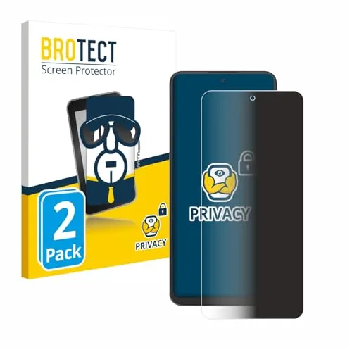 BROTECT 2 Stück Anti-Spy Blickschutzfolie für Blackview Shark 9 Privacy Screen Protector [Displayschutz-Folie, Sichtschutz, Blaulichtfilter]