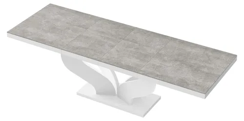Design Esstisch Tisch HEB-222 Hochglanz ausziehbar 160 bis 256 cm