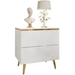 Lookway Nachttisch AURORA II mit LED-Beleuchtung von Lookway