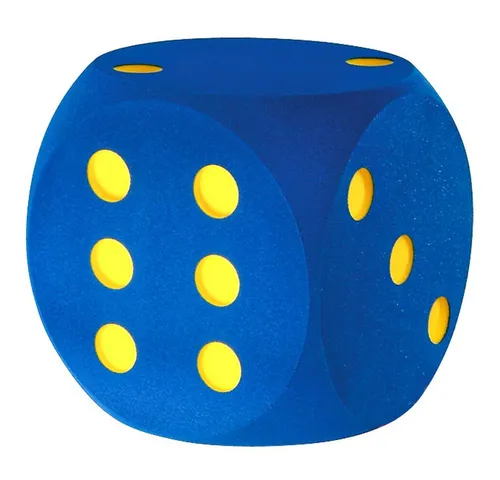 Volley Motorikwürfel Schaumstoffwürfel, Die Würfel sind formbeständig und farbfest