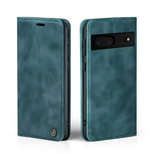 Handy Hülle für Google Pixel 7 Klapp Magnet Smartphone Cover Case Petrol