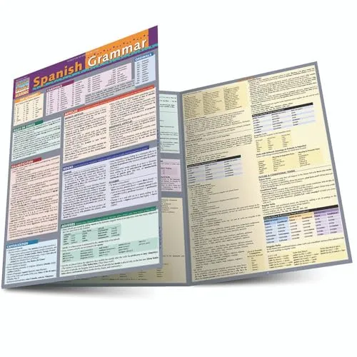 Produktbild Spanish Grammar: a QuickStudy Laminated Reference Guide