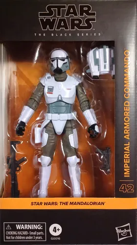 STAR WARS The Black Series - Imperial Armored Commando - 6” - Sonstige Action-Figur inspiriert von Episode I, mit einzigartiger Beweglichkeit und Deluxe-Design für Sammler und Fans.